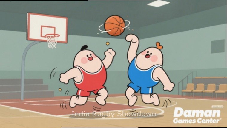 India Rugby Showdown language selection screen India Rugby Showdown language selection screen